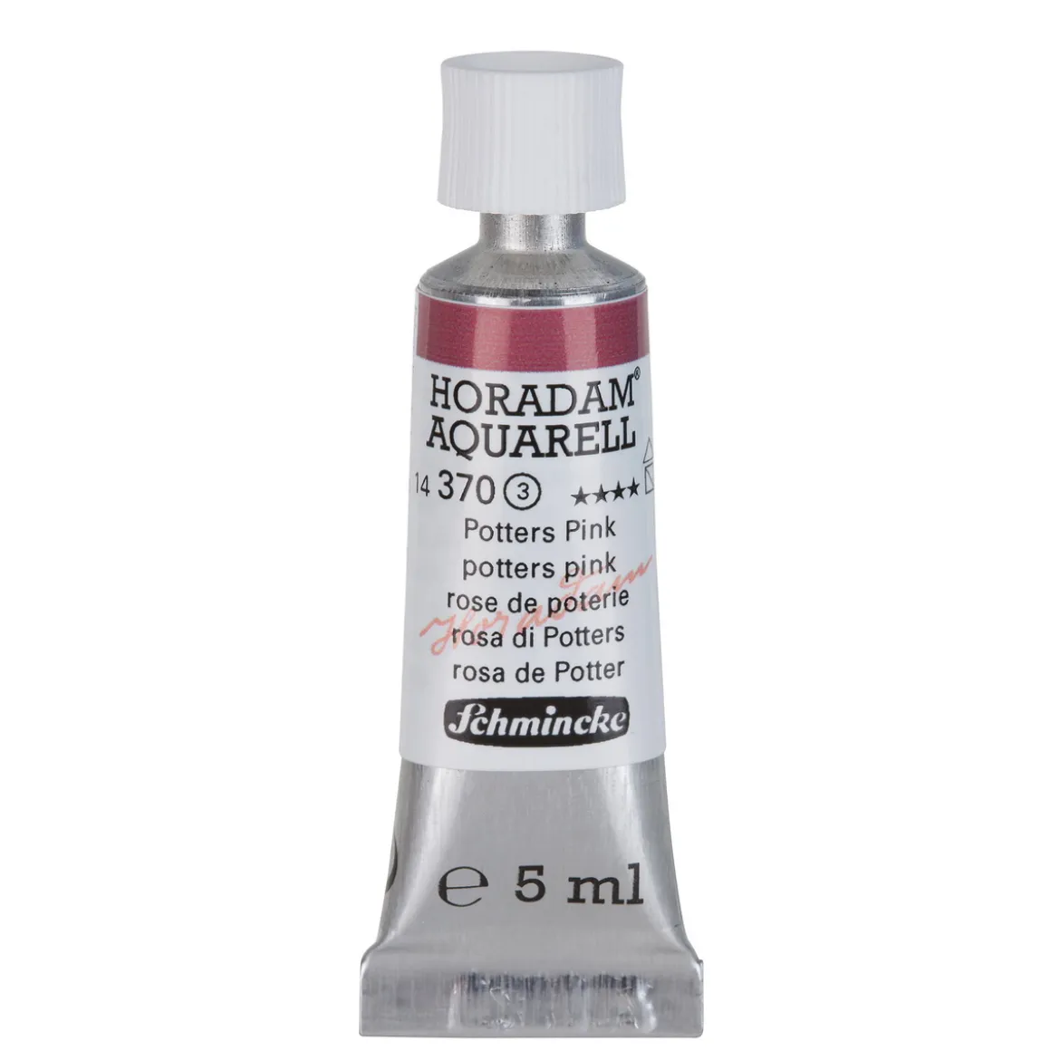 Schmincke Horadam akvarellmaling 5 ml – Potters pink 370