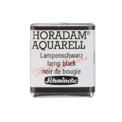 Schmincke Horadam akvarellmaling ½ kopp – Lamp black 781