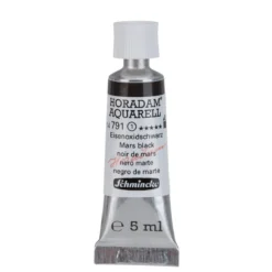 Schmincke Horadam akvarellmaling 5 ml – Mars black 791