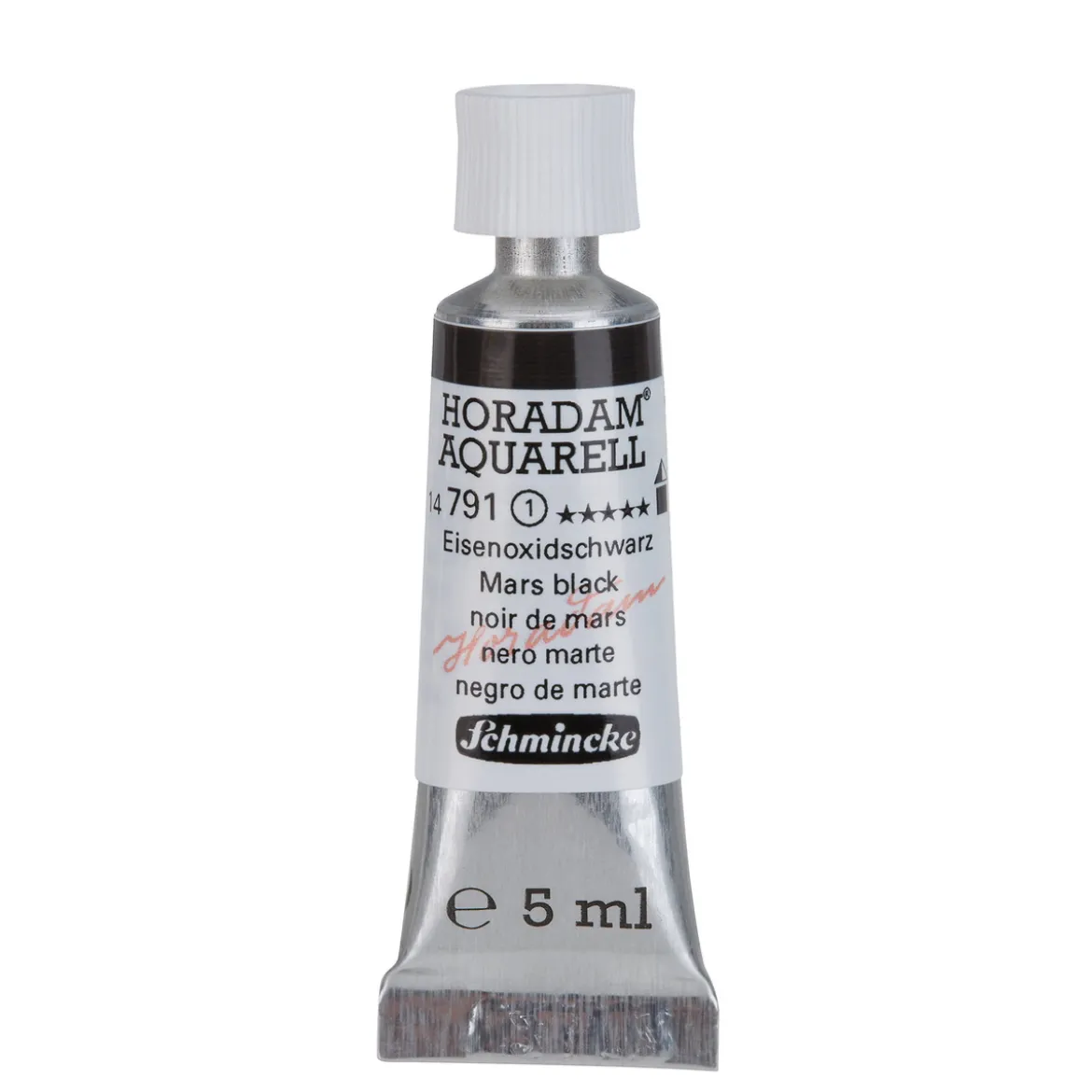 Schmincke Horadam akvarellmaling 5 ml – Mars black 791