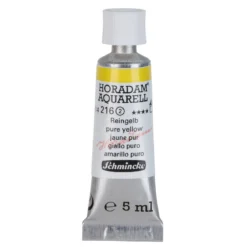 Schmincke Horadam akvarellmaling 5 ml – Pure yellow 216