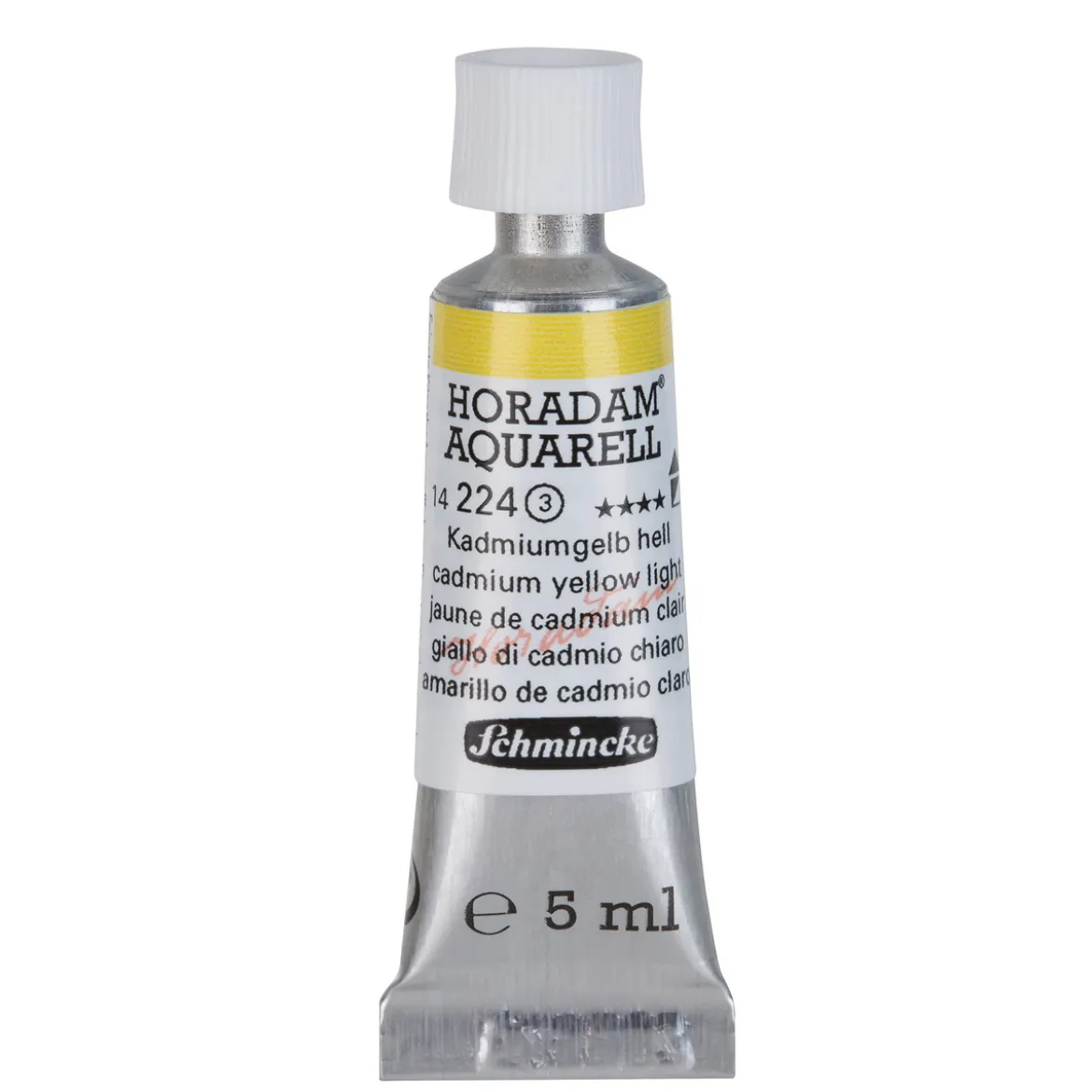 Schmincke Horadam akvarellmaling 5 ml – Cadmium yellow light 224