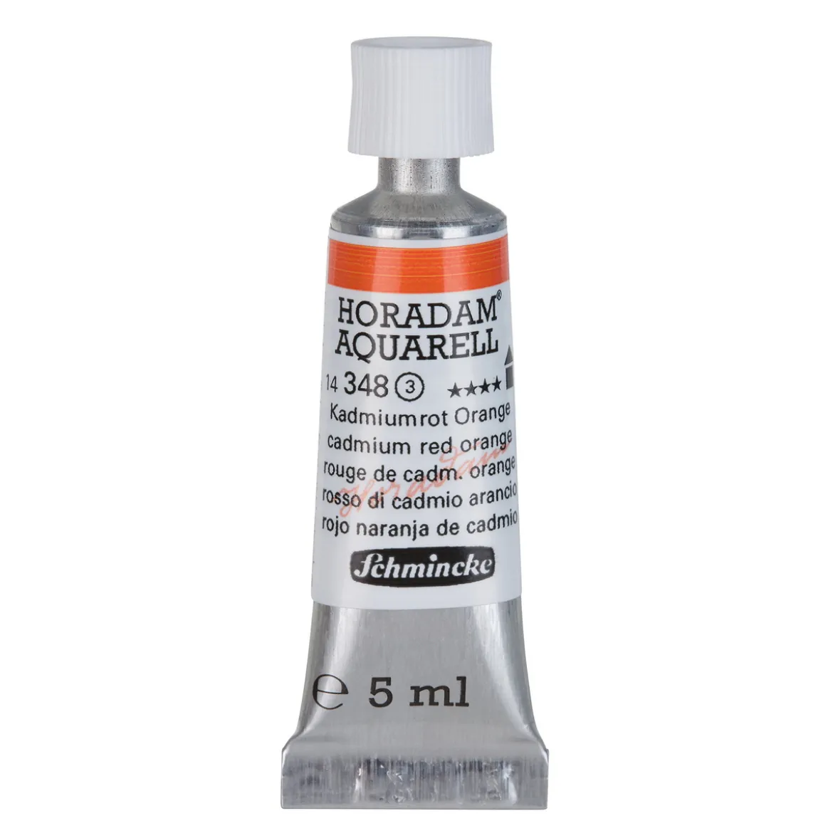Schmincke Horadam akvarellmaling 5 ml – Cadmium red light 349
