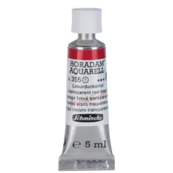 Schmincke Horadam akvarellmaling 5 ml – Transparent red deep 355
