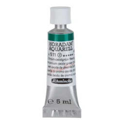 Schmincke Horadam akvarellmaling 5 ml – Chromium oxide green 512