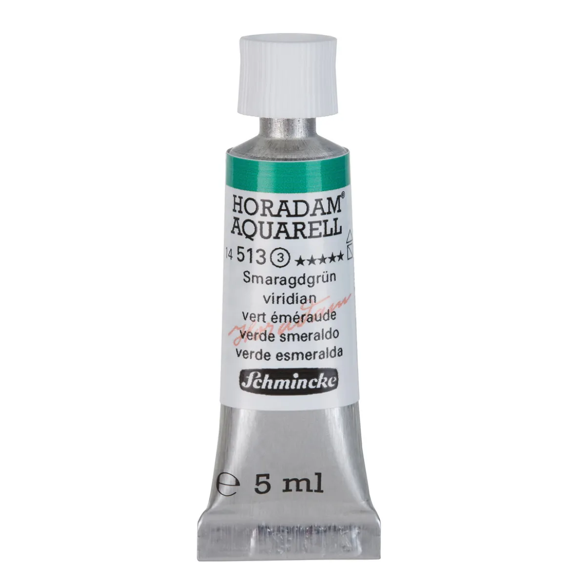 Schmincke Horadam akvarellmaling 5 ml – Helio green 514