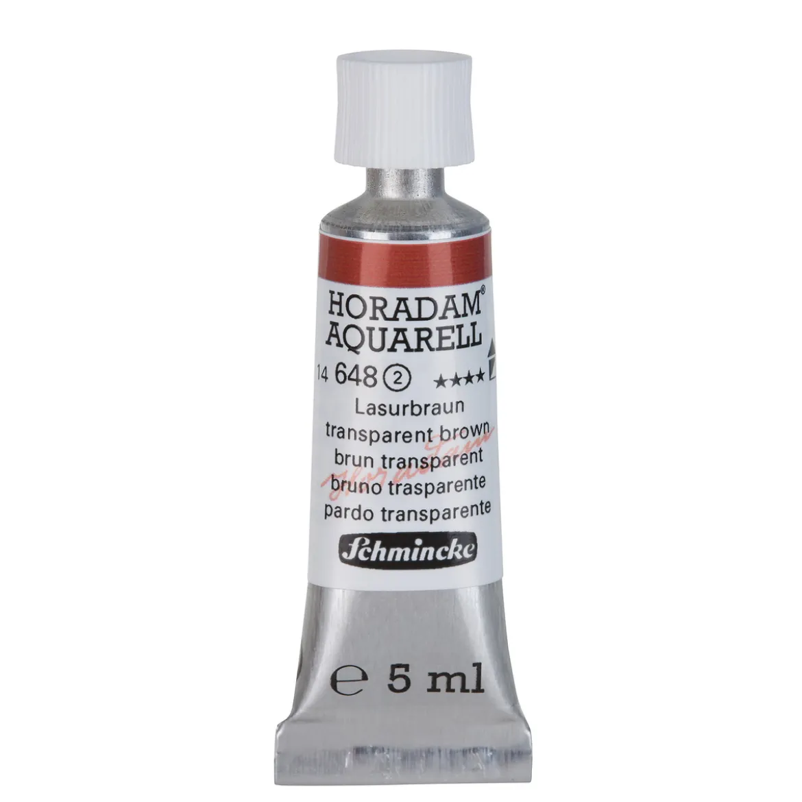Schmincke Horadam akvarellmaling 5 ml – Transparent brown 648
