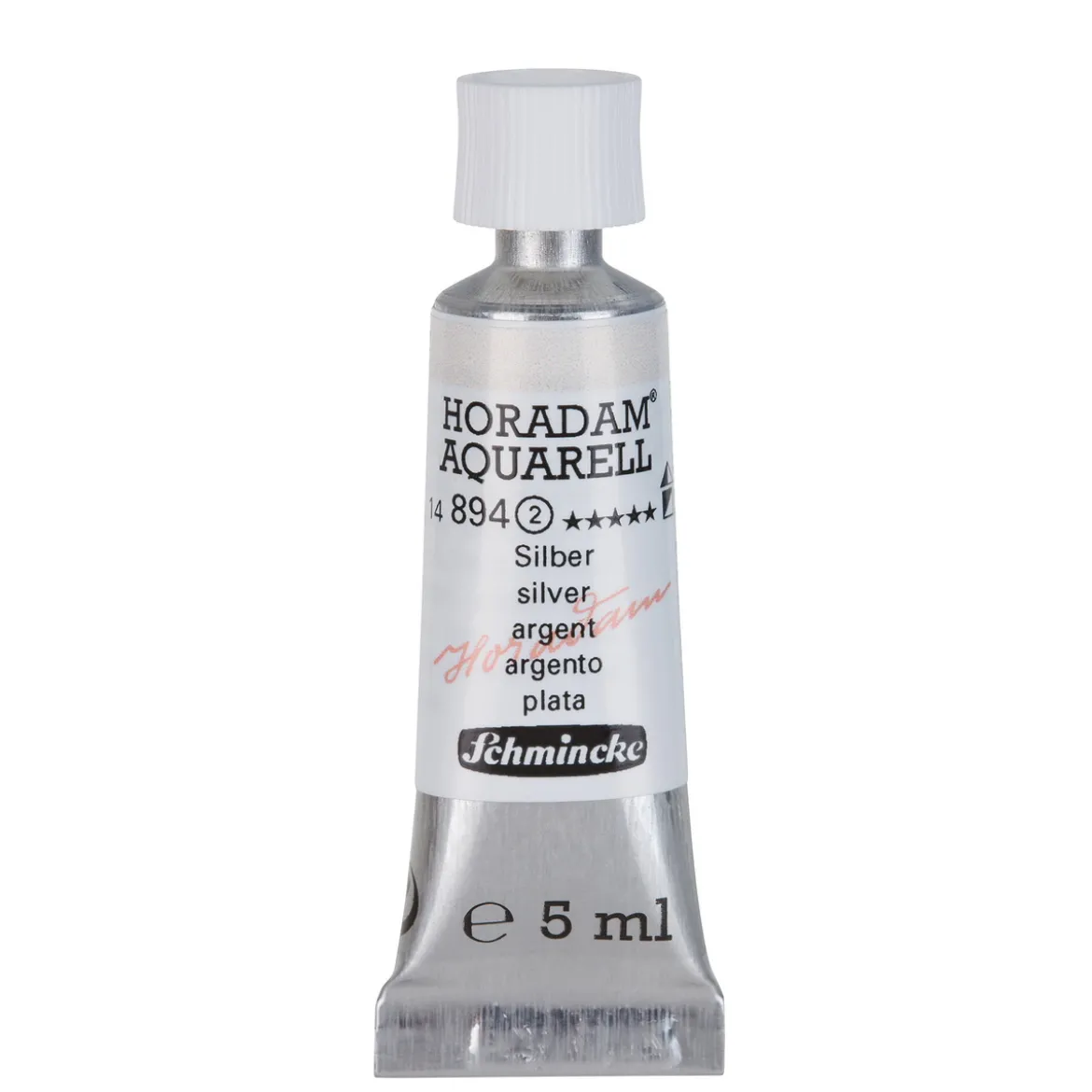Schmincke Horadam akvarellmaling 5 ml – Silver 894