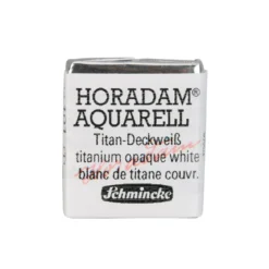 Schmincke Horadam akvarellmaling ½ kopp – Titanium opaque white 101