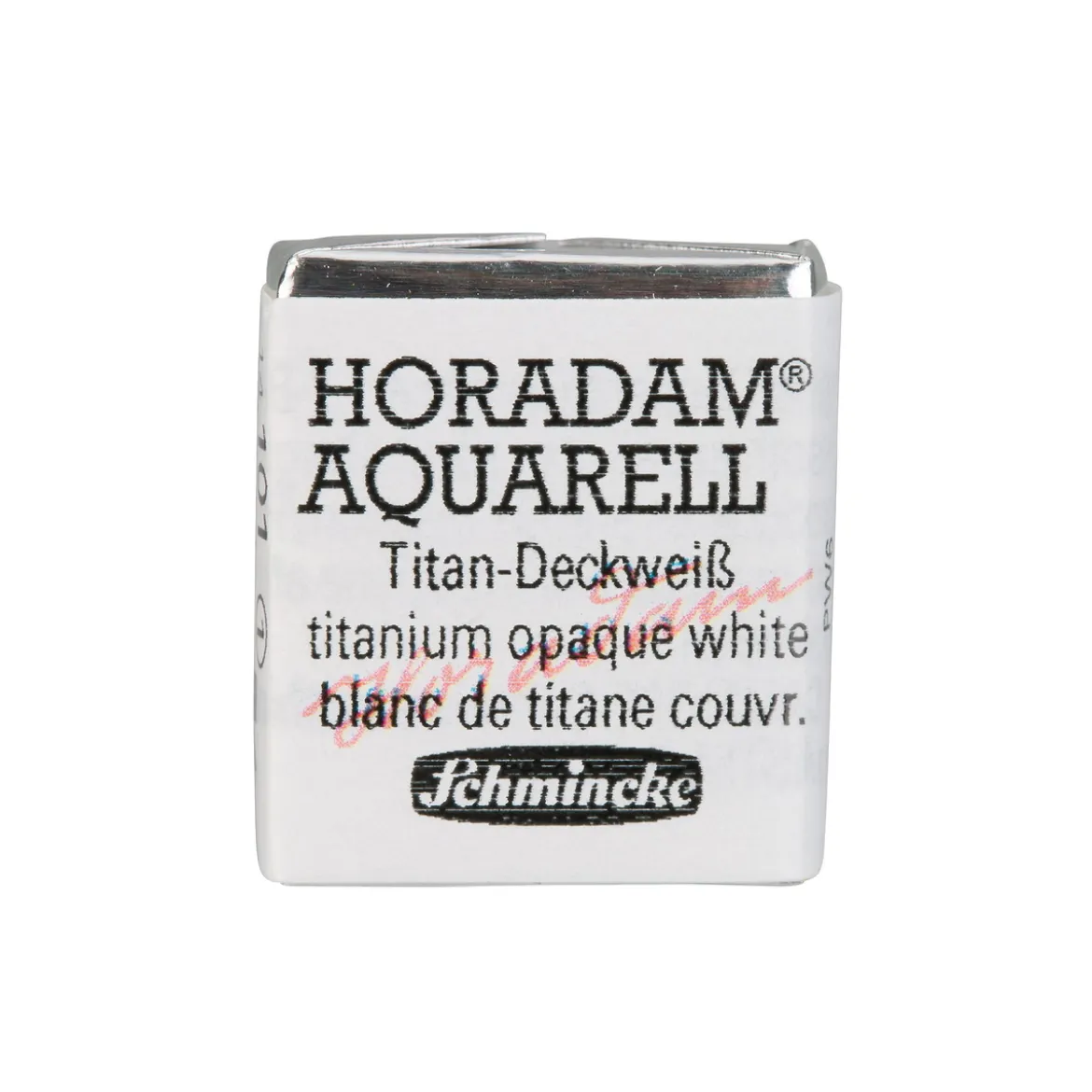 Schmincke Horadam akvarellmaling ½ kopp – Permanent chinese white 102