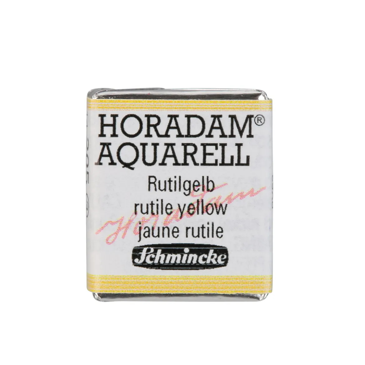 Schmincke Horadam akvarellmaling ½ kopp – Titanium yellow 206