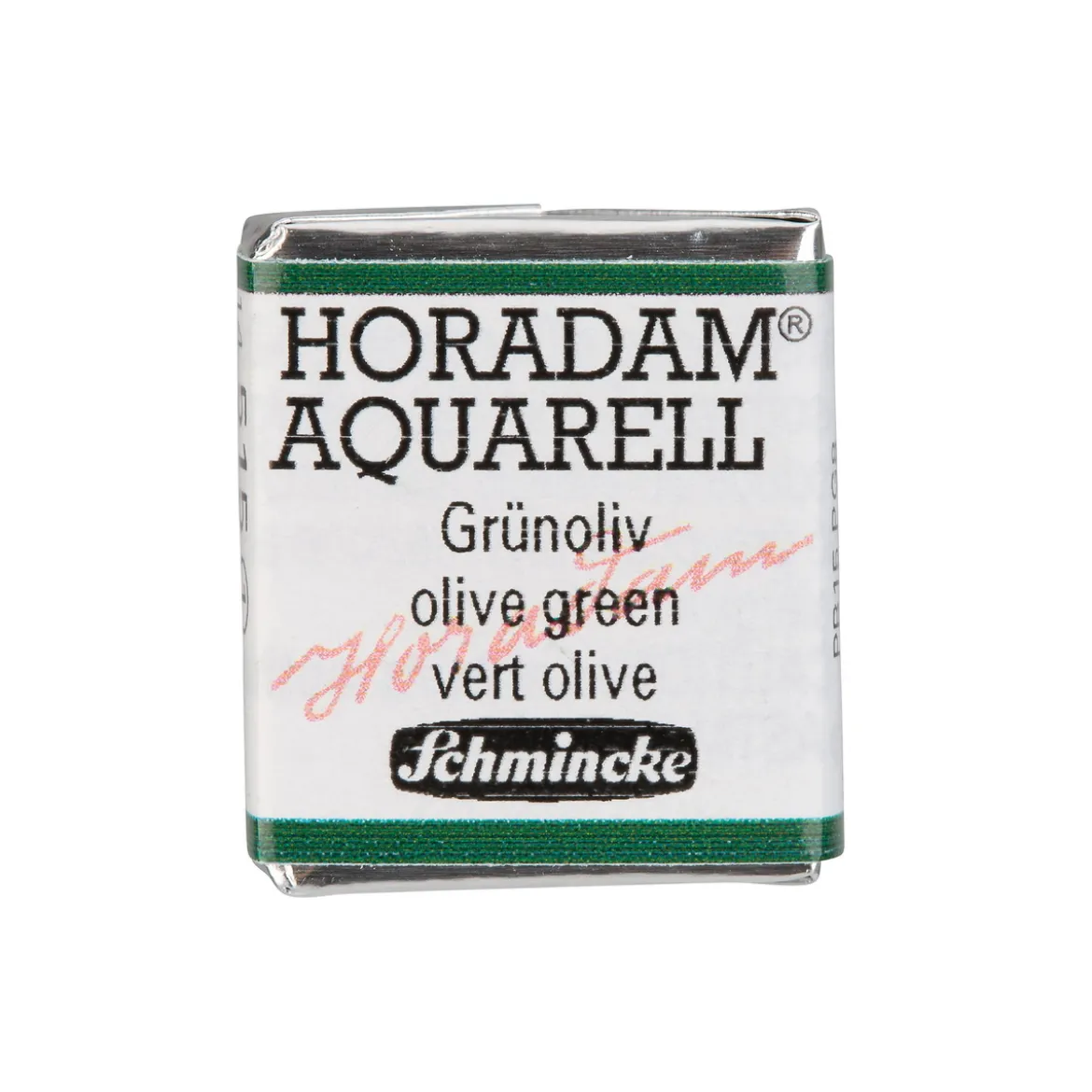 Schmincke Horadam akvarellmaling ½ kopp – Olive green 515