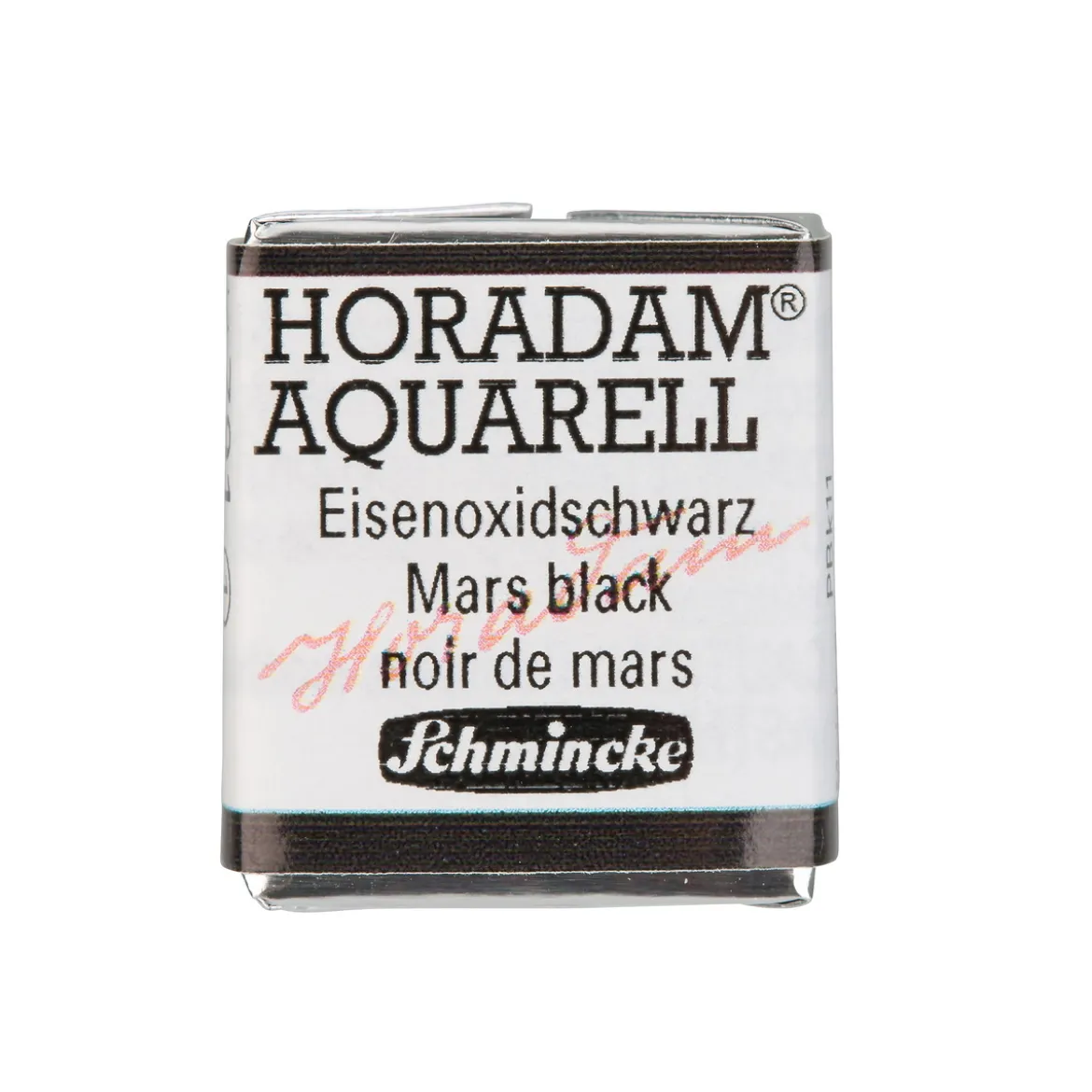 Schmincke Horadam akvarellmaling ½ kopp – Mars black 791