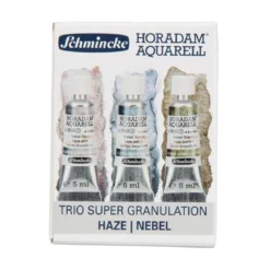 Schmincke Horadam Supergranulation akvarellmaling – 3×5 ml Haze Colours