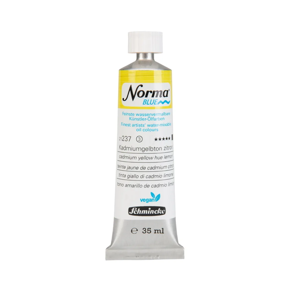 Schmincke Norma Blue vannløselig oljemaling 35 ml Cadmium yellow hue light 21239