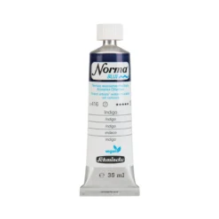 Schmincke Norma Blue vannløselig oljemaling 35 ml Phthalo blue 21420
