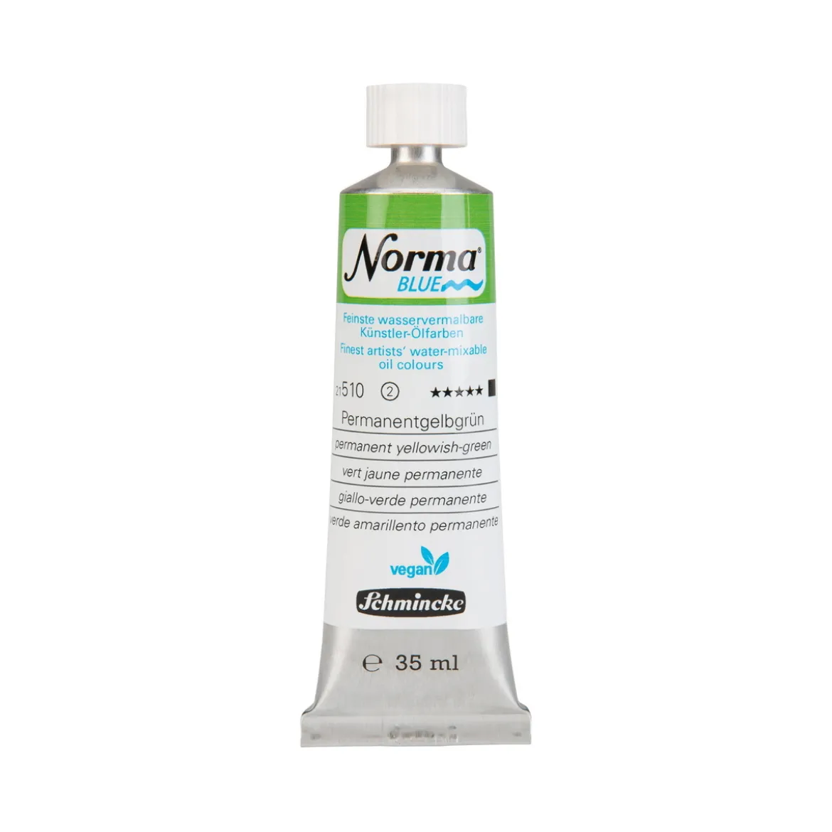 Schmincke Norma Blue vannløselig oljemaling 35 ml Olive green 21512