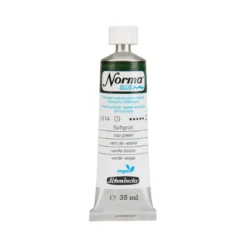 Schmincke Norma Blue vannløselig oljemaling 35 ml Sap green 21514