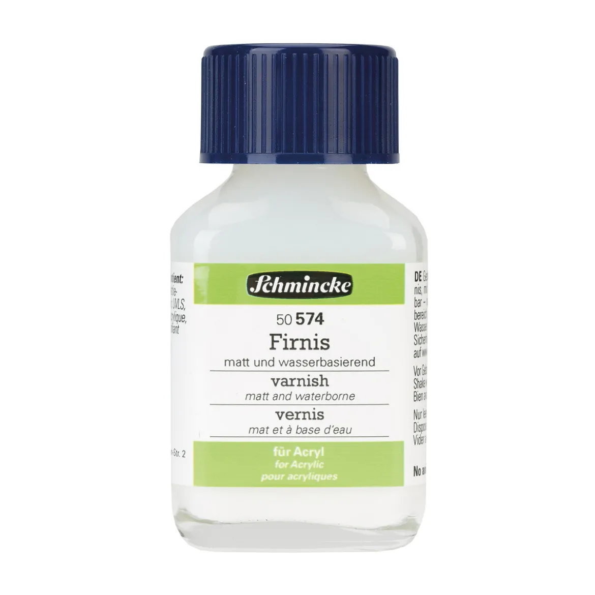 Schmincke Varnish Matt, beskyttelseslakk / ferniss for akrylmaling, 60 ml