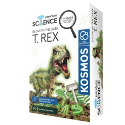 Science Kit Glow In The Dark – grav frem en selvlysende Tyrannosaurus Rex