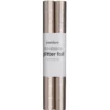 Selvklebende glitterpapir champagne, 2 ruller à 25×100 cm