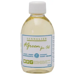Sennelier Green for Oil Thinner, fortynningsmiddel for oljemaling, 250 ml