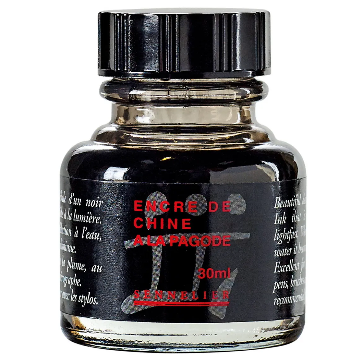 Sennelier Ink A Lagode, svart tusj / blekk 30 ml