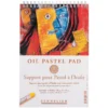 Sennelier Oil Pastel Pad spiralbundet pastellblokk – 16×24 cm, 12 ark, 340 g/m²