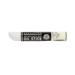 Sennelier Oil Stick 38 ml, oljefargekritt Titanium White 116