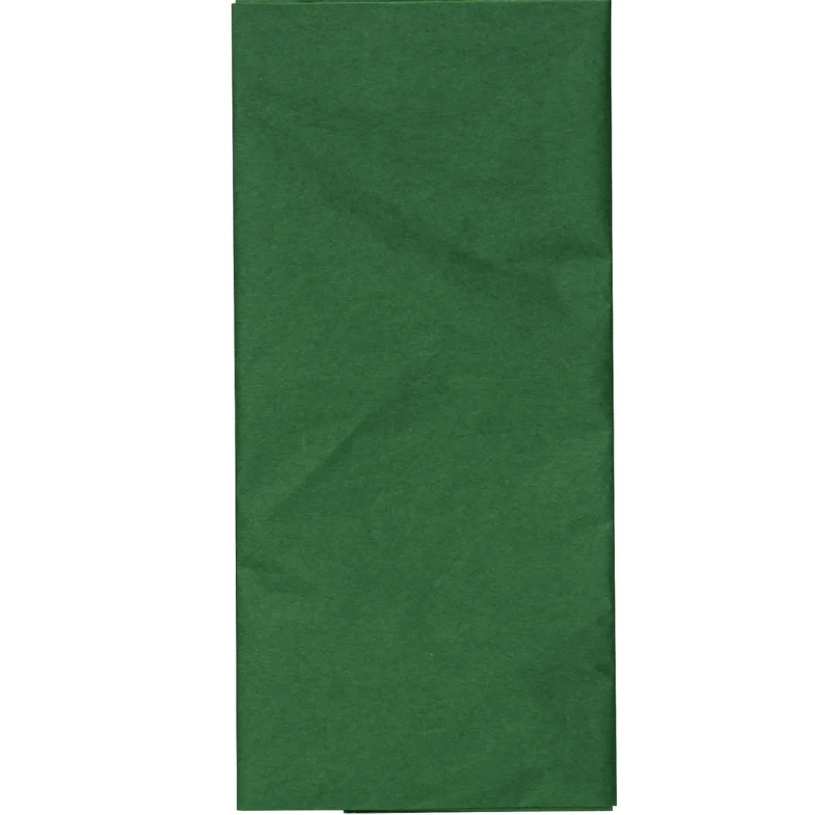 Silkepapir 25 ark à 70×50 cm, mørkegrønne ark. 14 g/m²