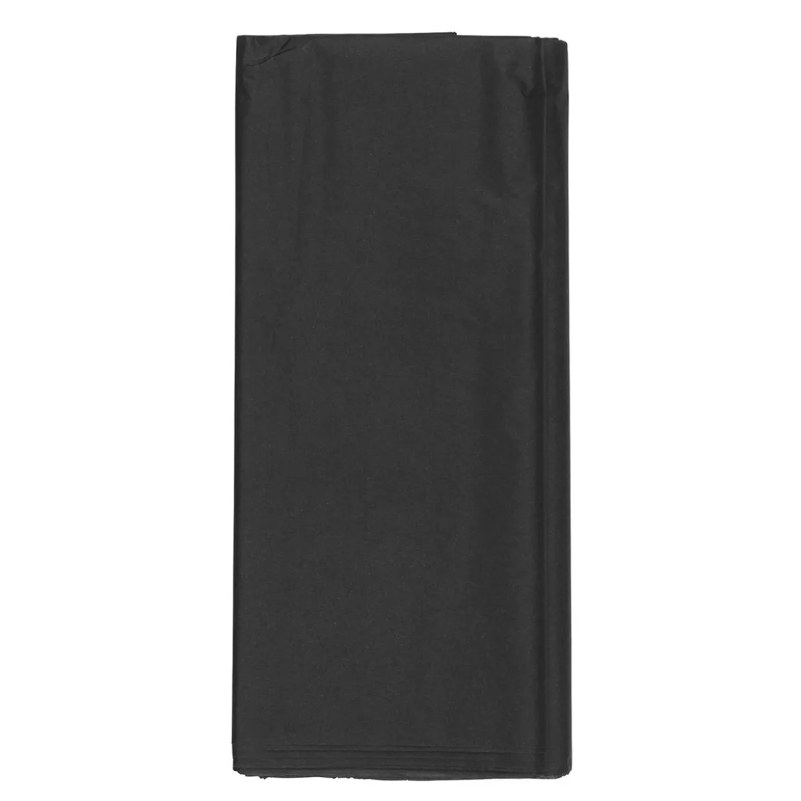 Silkepapir 25 ark à 70×50 cm, svarte ark. 14 g/m²