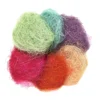 Sisal i 6 ulike farger, 6×2 gram