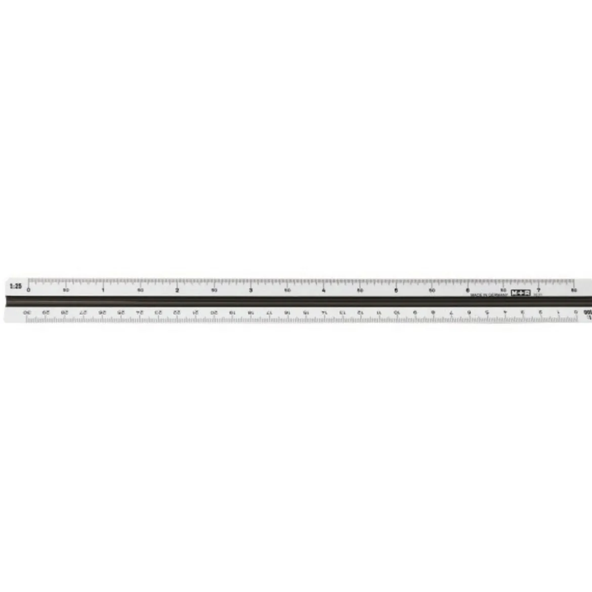 Skalalinjal 30 cm – 1:20, 1:25, 1:50, 1:75, 1:100, 1:125
