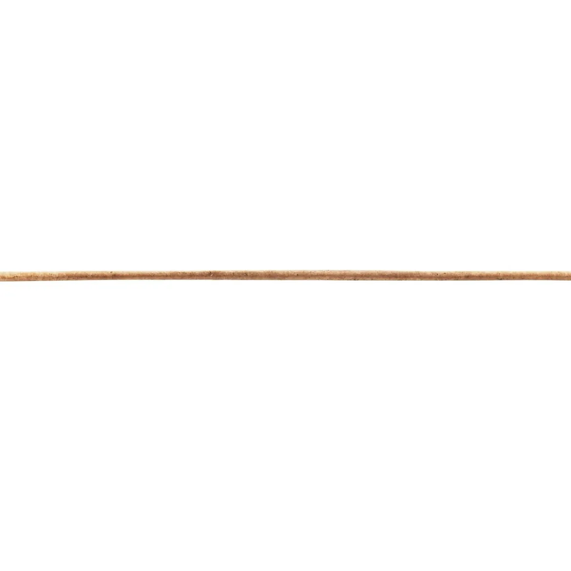 Skinnsnor 1 mm Natur 4,5 m
