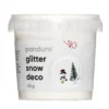 Snøpulver med glitter – få julepynten snødekt og glitrende. 40 gram