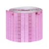 Speilmosaikk av rosa glass på rull, selvklebende, 800 stk. 5×5 mm ruter