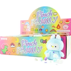 Squeezy Monster, H 9 cm – klemmevennlig monster, pris per stykk, selges assortert på nett