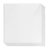 Stretched Canvas 4 Hvit 30x30