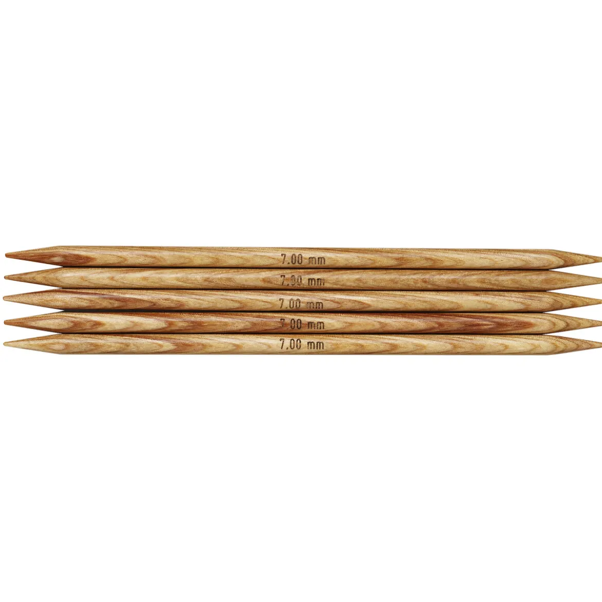 Strømpepinner bjørk 20 cm 7,0
