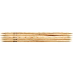 Strømpepinner bjørk 20 cm 5,5