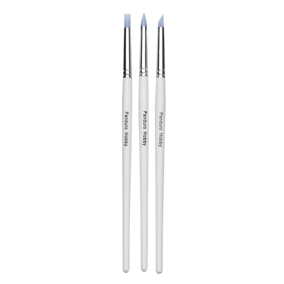 Strukturpensler silikonpensler med silikonspiss, 0,5–4 mm 3 stk.