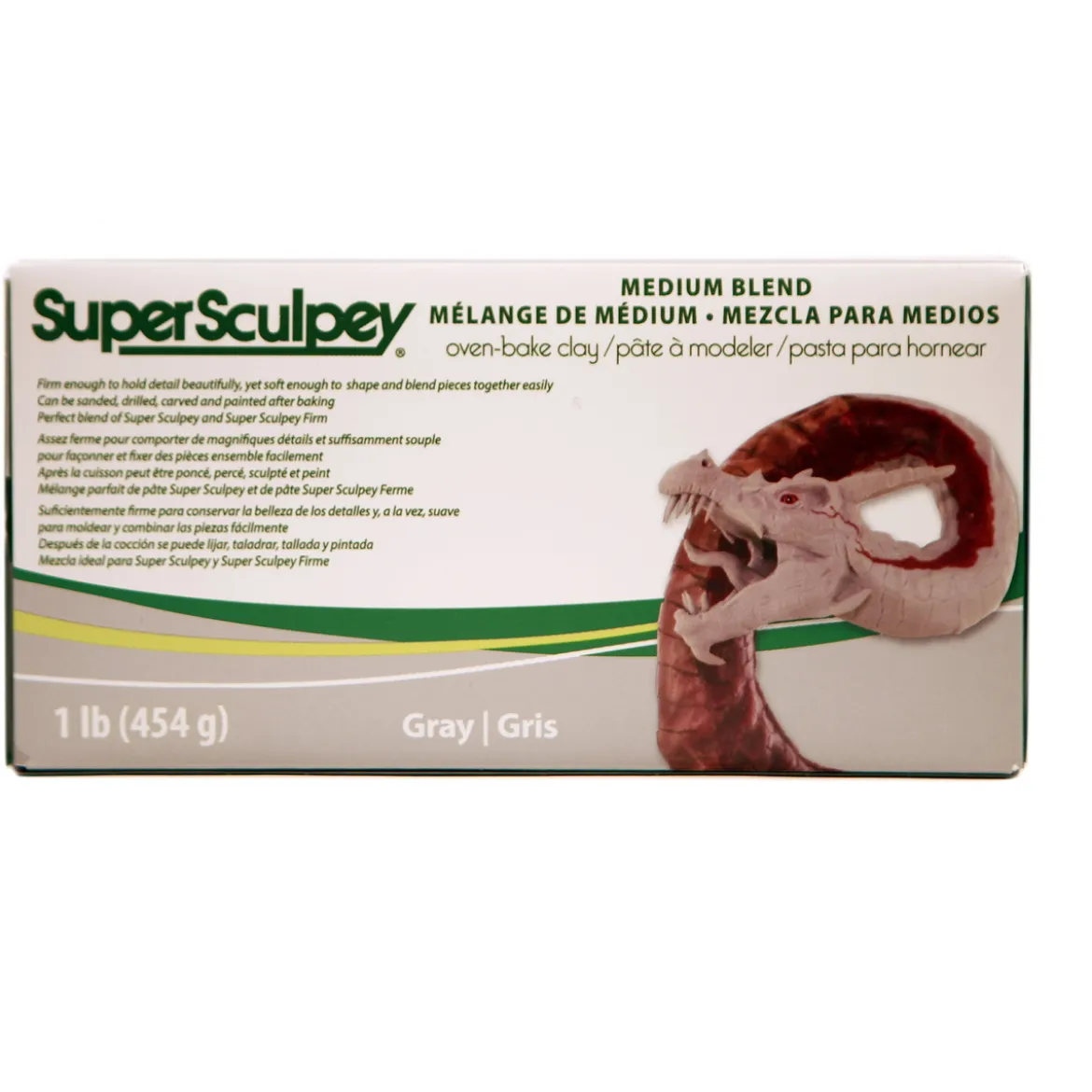 Super Sculpey Medium Blend 454 g – en elastisk og formbar blanding