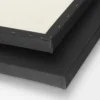 Svart 3,7 cm dypt lerret /maleduk – 50×50 cm