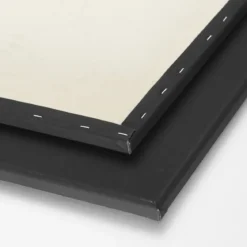Svart Stretch Canvas 50x50 cm