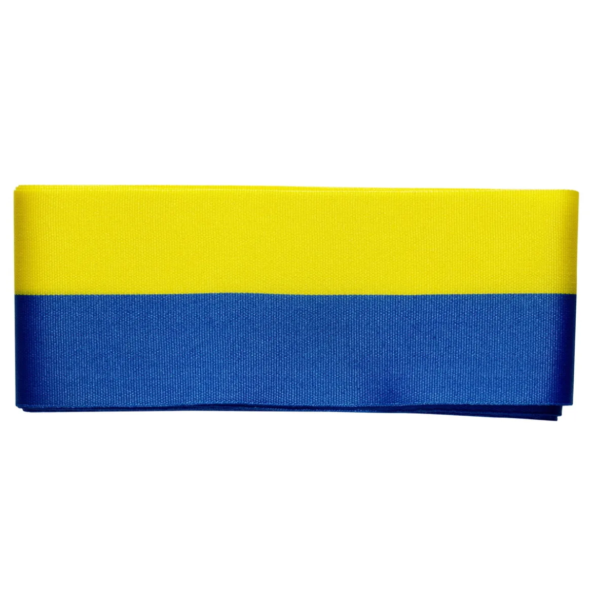 Sverigebånd med det svenske flaggets farger, 3 m langt og 40 mm bredt