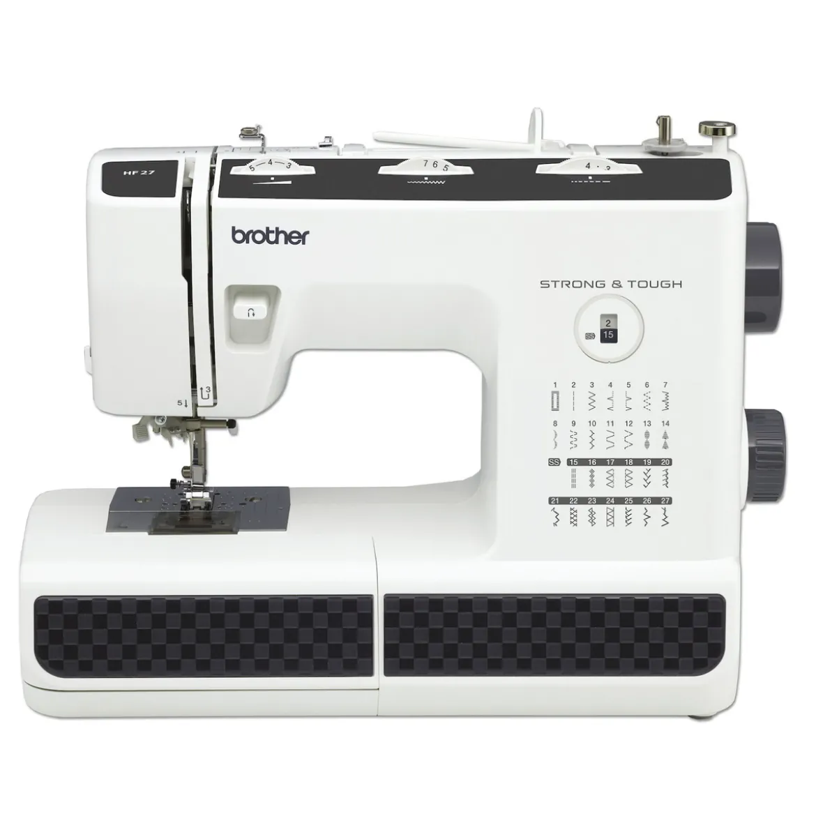 Symaskin Brother HF27 Strong & Tough Creative Quilt + 1 broderifot F005N