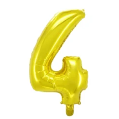 Tallballong 4 gull 32 cm