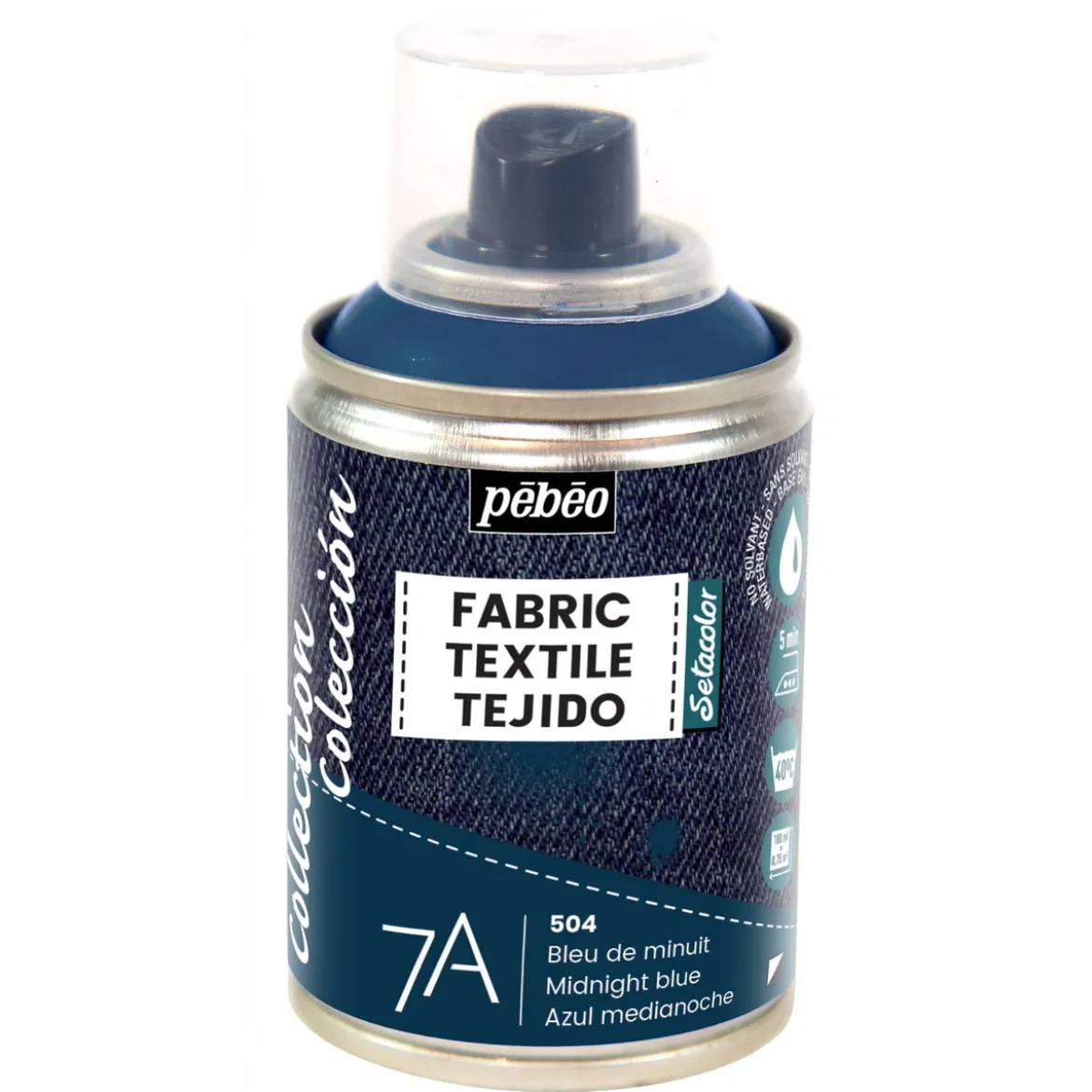 Tekstilspray 7A 100 ml midn.blå