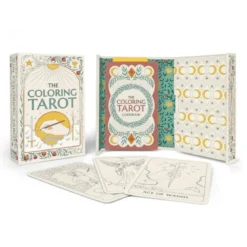 The Coloring Tarot av Sarah Lyons – fargelegg 78 tarotkort + 122-siders veiledning