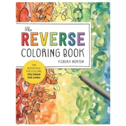 The reverse coloring book – den omvendte maleboken, fargelagt av Kendra Norton